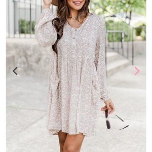 Light floral dress